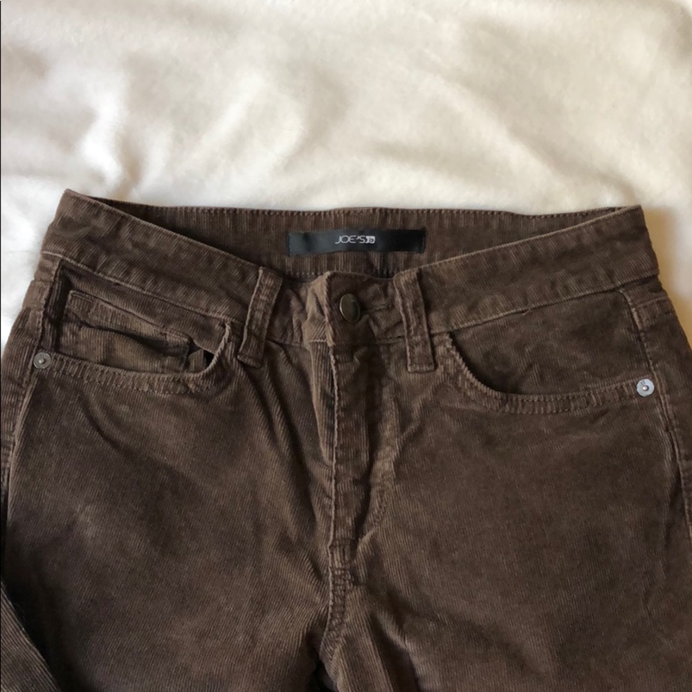 Joe’s Skinny Visionaire in Chocolate Corduroy - Picture 2 of 4
